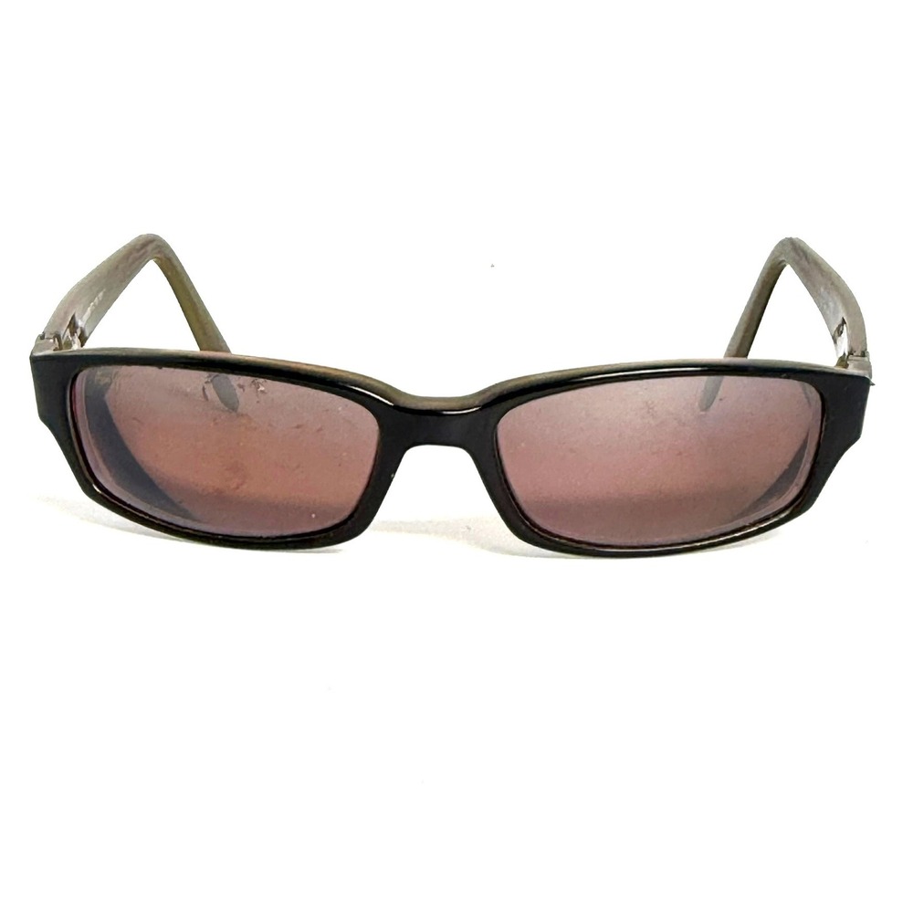 Maui Jim Atoll Sunglasses MJ 220-02 Dark Tortoise Rose Lens 56-17-135
